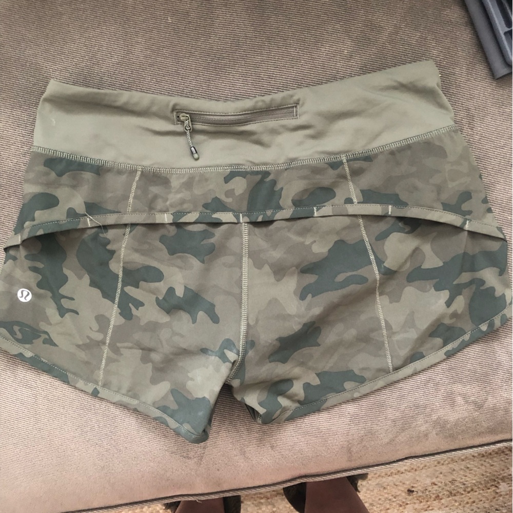 lululemon athletica Olive Green Activewear Bottom